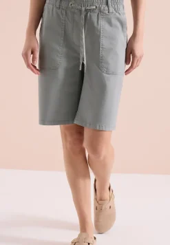 Mid Waist straight legs short in casual pasvorm