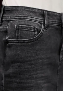 Midi denim rok