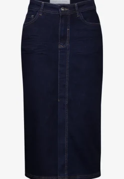 Midi denim rok