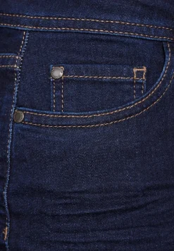 Midi denim rok