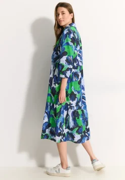 Midi-jurk met print