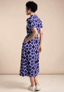 Midi-jurk met print