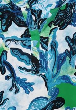 Midi-jurk met print