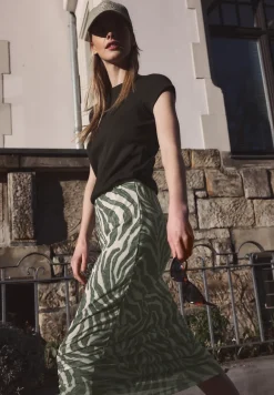 Midirok met zebrapatroon