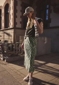 Midirok met zebrapatroon