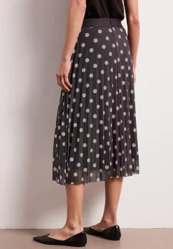 Midirok van mesh met print