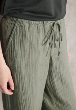 Mousseline broek Wide Legs