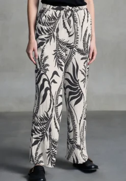 Mousseline broek Wide Legs