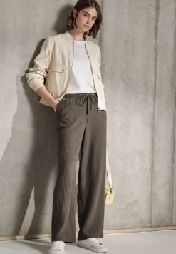 Mousseline broek Wide Legs
