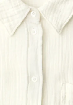 Mousseline overhemd blouse