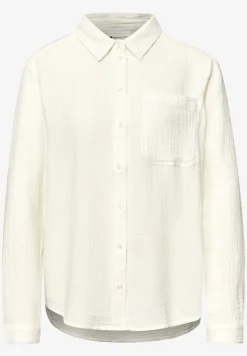 Mousseline overhemd blouse