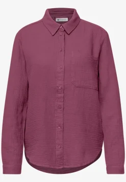 Mousseline overhemd blouse