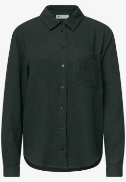 Mousseline overhemd blouse