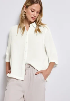 Mousseline overhemd blouse