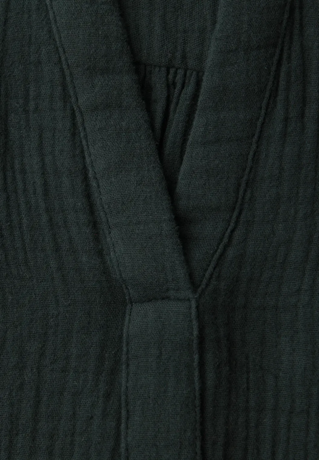 3/4-mouwen blouse in mousseline kwaliteit