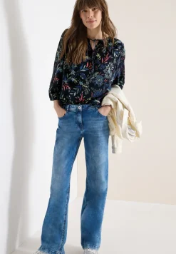 3/4-mouwen blouse met bloemenpatroon