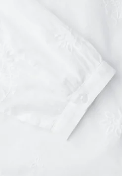 3/4-mouwen blouse met borduursel