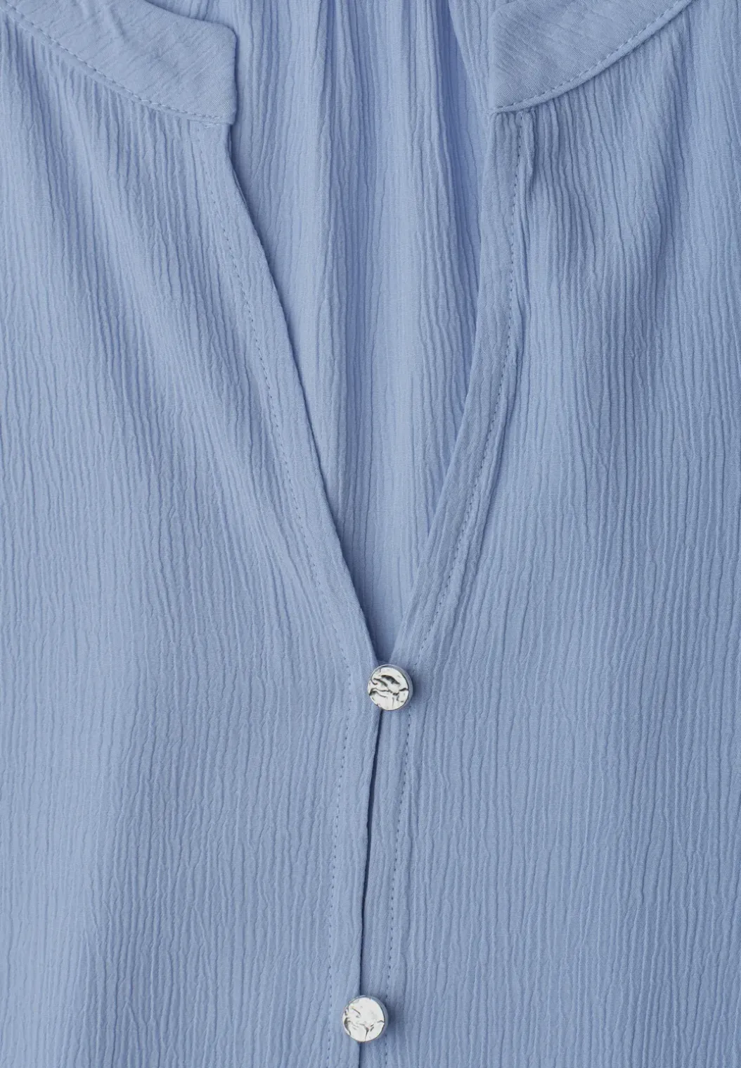 3/4-mouwen blouse met knoopdetail