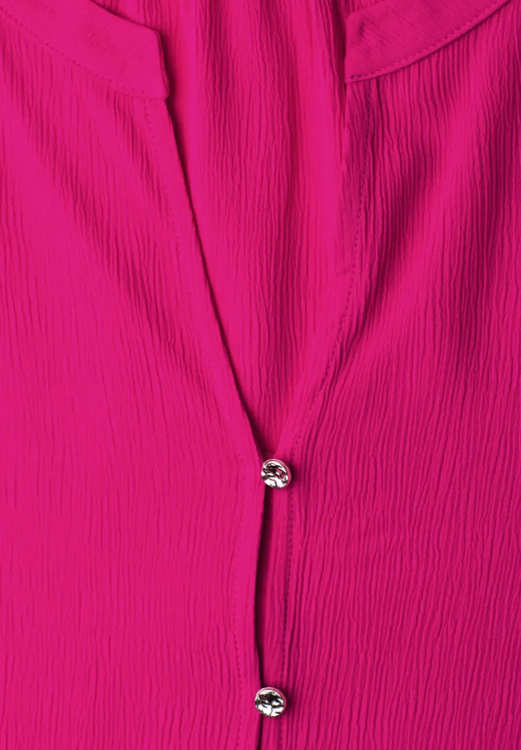 3/4-mouwen blouse met knoopdetail
