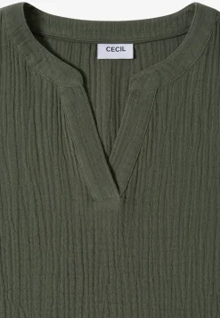 3/4-mouwen blouse van mousseline
