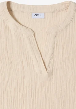 3/4-mouwen blouse van mousseline