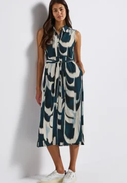 Mouwloze blousejurk