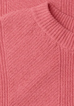 Mouwloze chenille trui