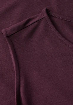 Mouwloze jersey jurk