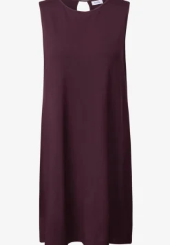 Mouwloze jersey jurk