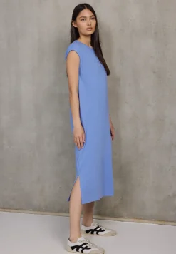 Mouwloze jersey jurk