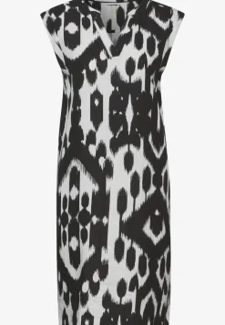 Mouwloze jurk met print