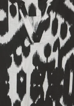 Mouwloze jurk met print
