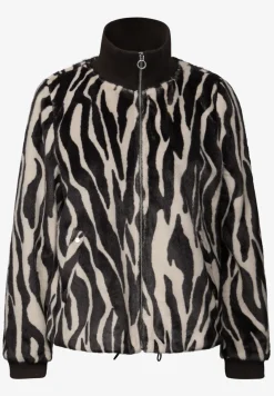 Nep bont zebra blouson