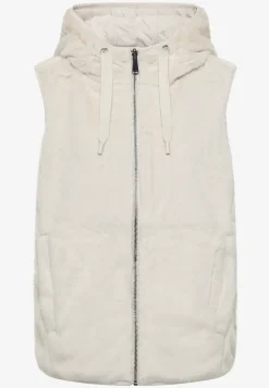 Omkeerbaar vest van imitatiebont