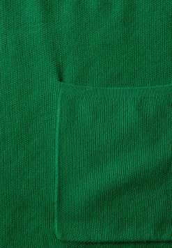 Open fijn gebreid vest