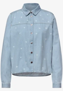 Overhemd blouse met hart details