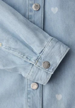 Overhemd blouse met hart details