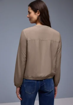 Overhemd blouse met zakken