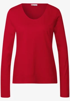 Overhemd met lange mouwen in effen kleur