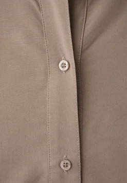 Overhemdblouse met college details