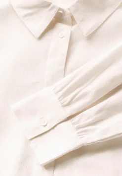 Overhemdblouse met structuur