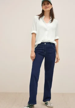 Overhemdblouse met structuur