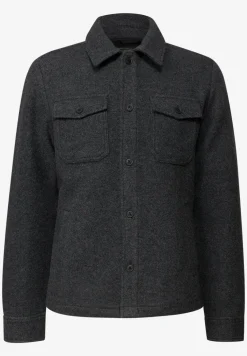 Overshirt met wol