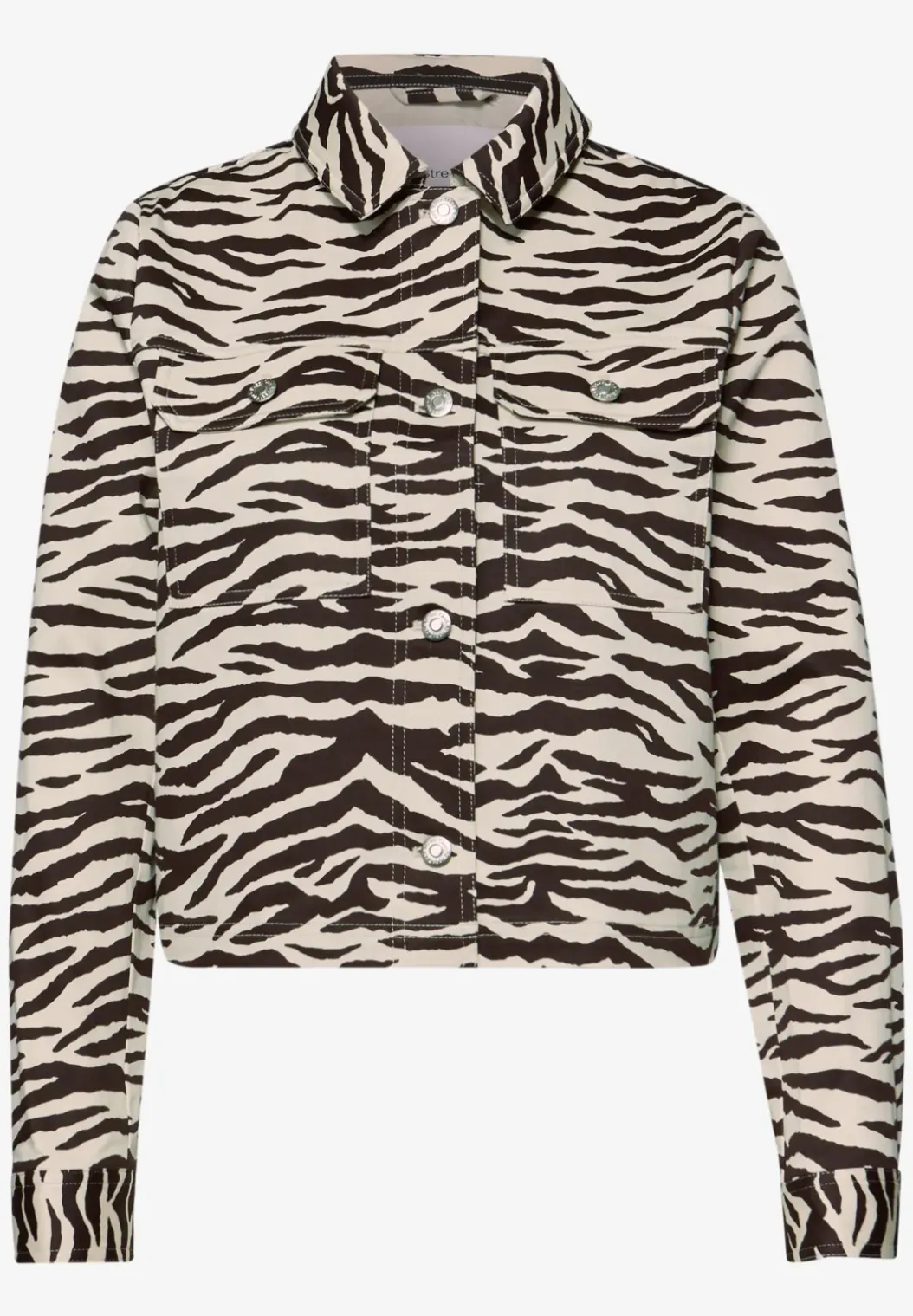 Overshirt met zebraprint