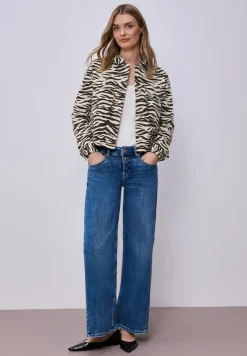 Overshirt met zebraprint