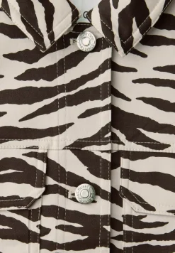 Overshirt met zebraprint