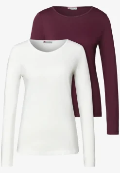 2-pack shirts met lange mouwen