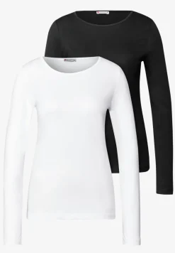 2-pack shirts met lange mouwen
