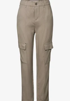 Paperbag broek in cargolook