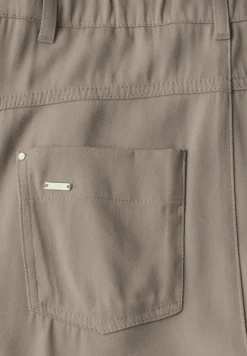 Paperbag broek in cargolook